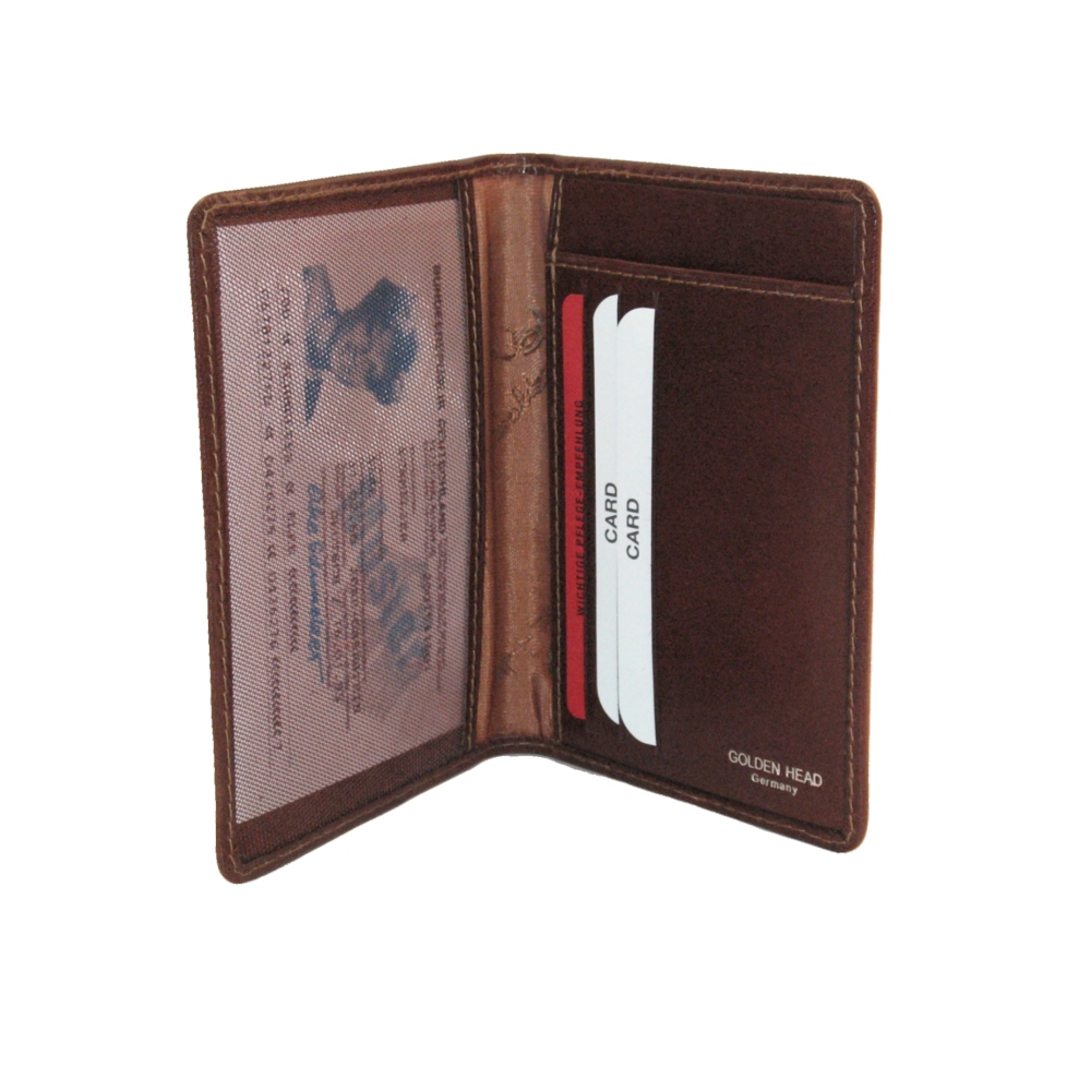 Golden Head Colorado RFID Protect Ausweisetui 4480-61 tabacco Golden Head Colorado RFID Protect Ausweisetui 4480-61 tabacco