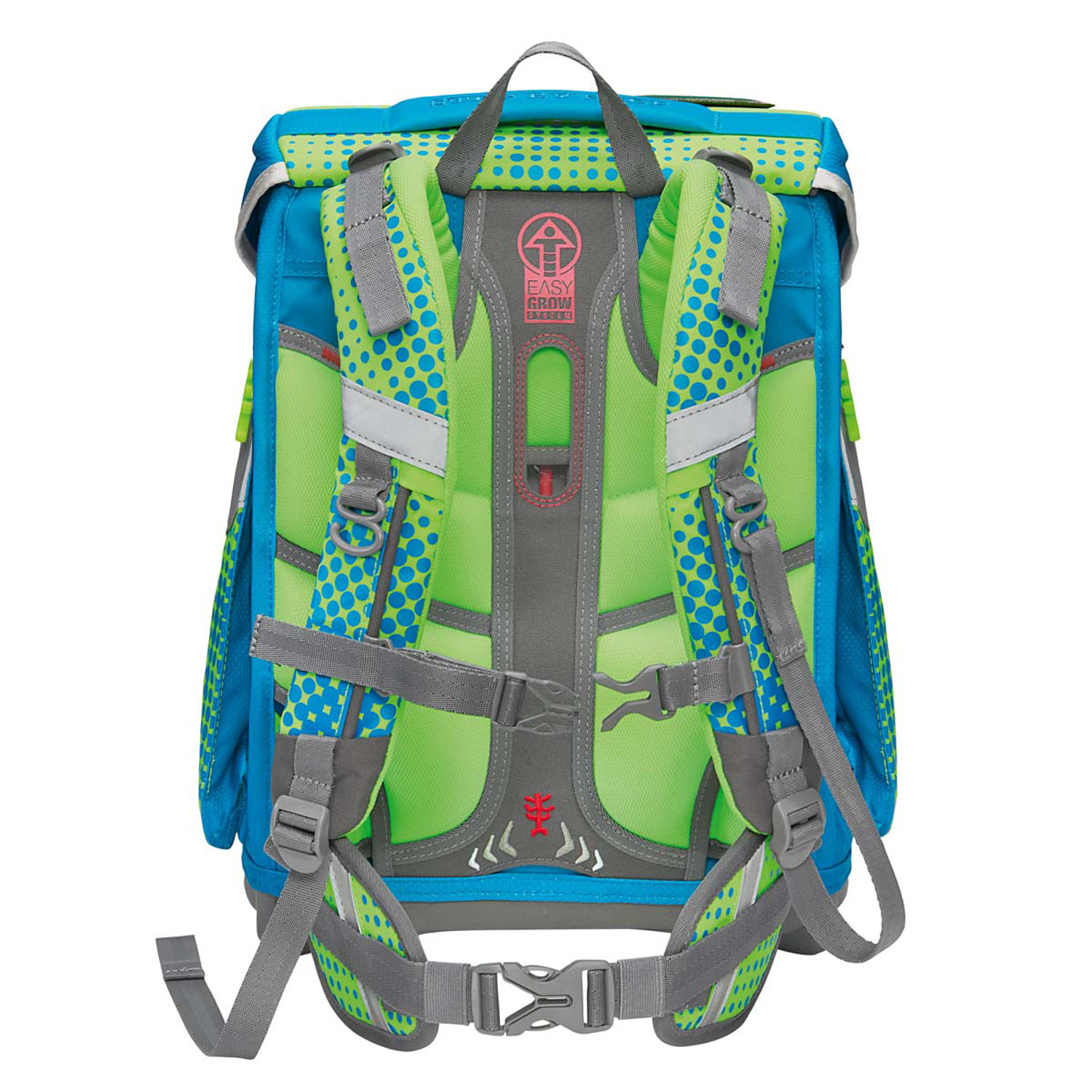 Step by Step SPACE NEON Schulranzen-Set, 5-teilig Race Car Chuck