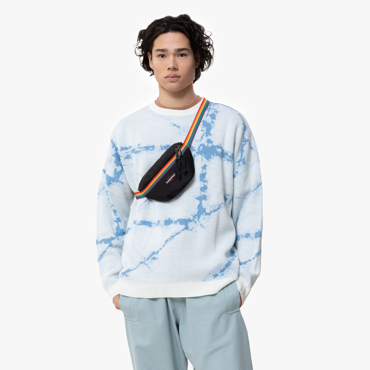 Eastpak Springer Bauchtasche Color Band Rainbow