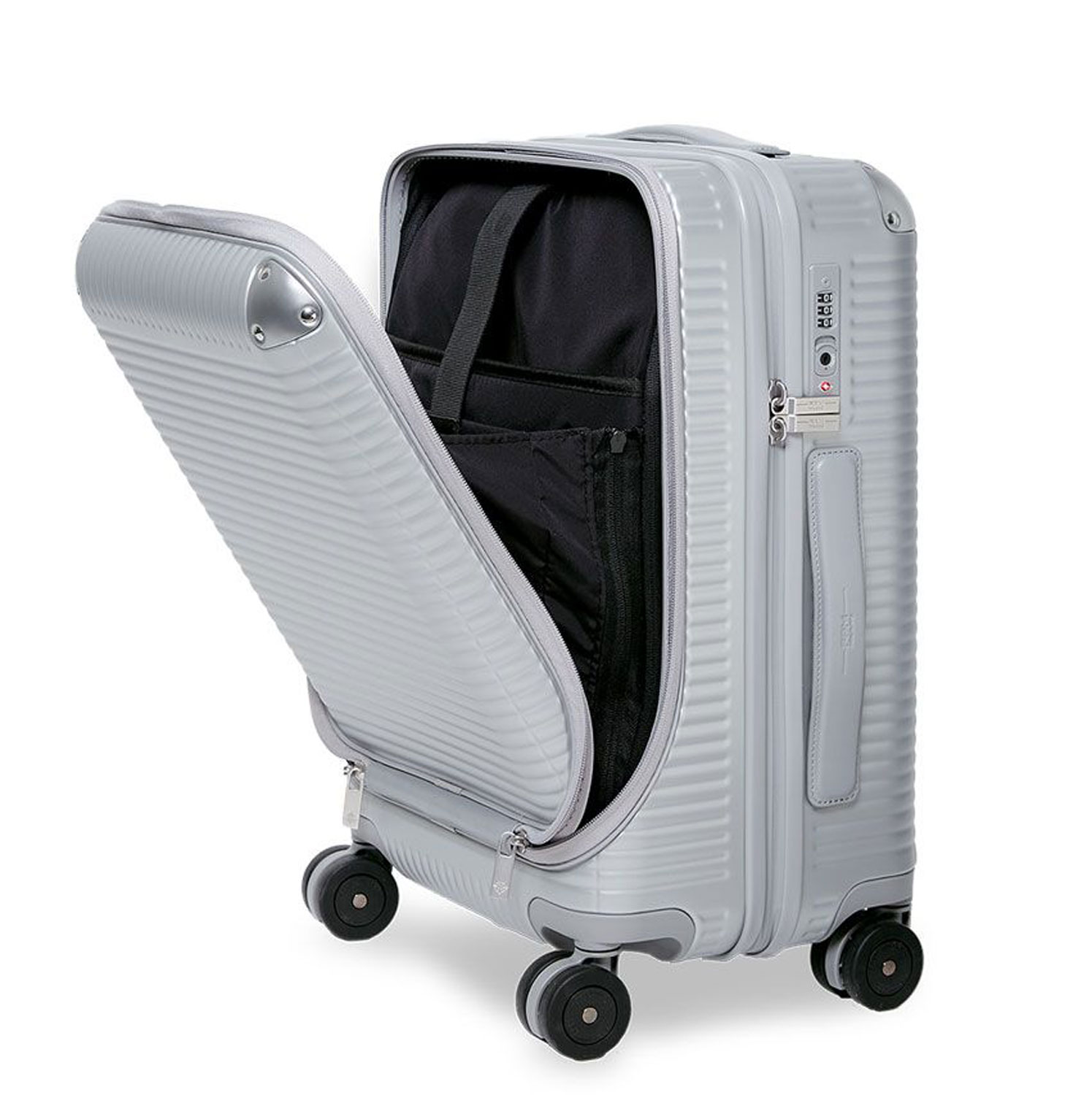 FPM Bank Zip Spinner 53 mit Vortasche Glacier Grey FPM Bank Zip Spinner 53 mit Vortasche Glacier Grey