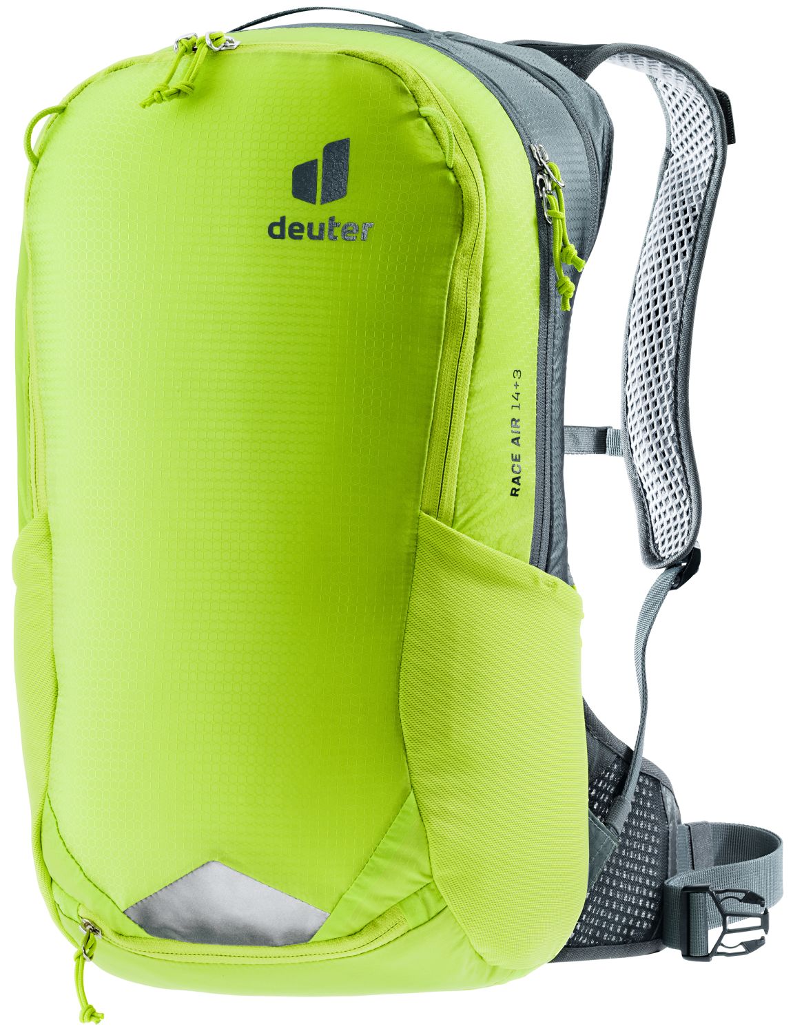 Deuter Race Air 14+3 Fahrradrucksack citrus-graphite Deuter Race Air 14+3 Fahrradrucksack citrus-graphite
