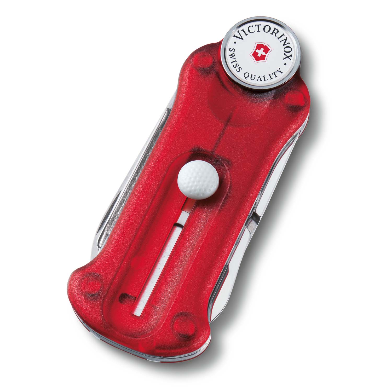 Victorinox GolfTool rot transparent