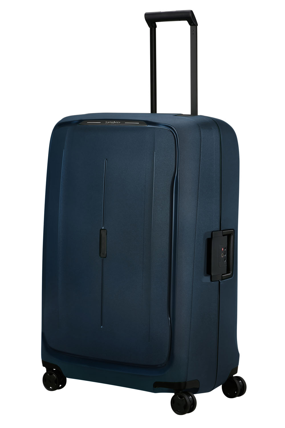 Samsonite Essens Trolley mit 4 Rollen 81cm + GRATIS HOTELGUTSCHEIN Midnight Blue