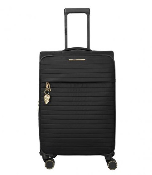 Travelite BARBARA STEPP Trolley M erweiterbar Schwarz