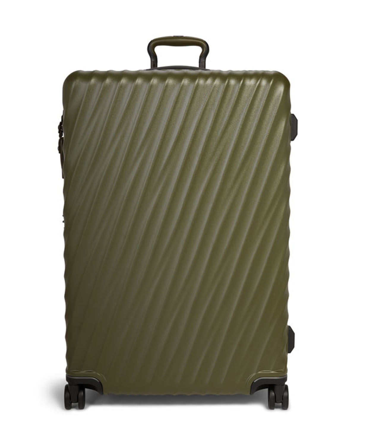Tumi 19 Degree Erweiterbarer Aufgabekoffer für längere Reisen 77,5cm; matte + GRATIS HOTELGUTSCHEIN Olive Texture