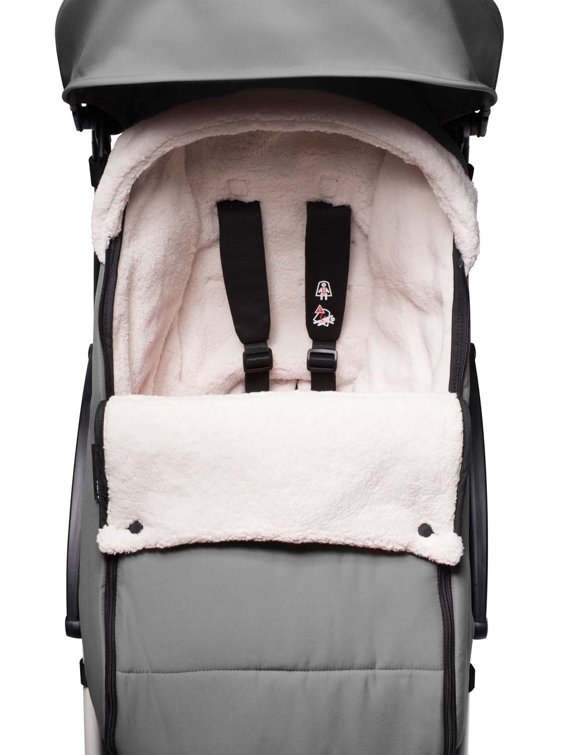 Babyzen Yoyo Accessoires Fußsack grau