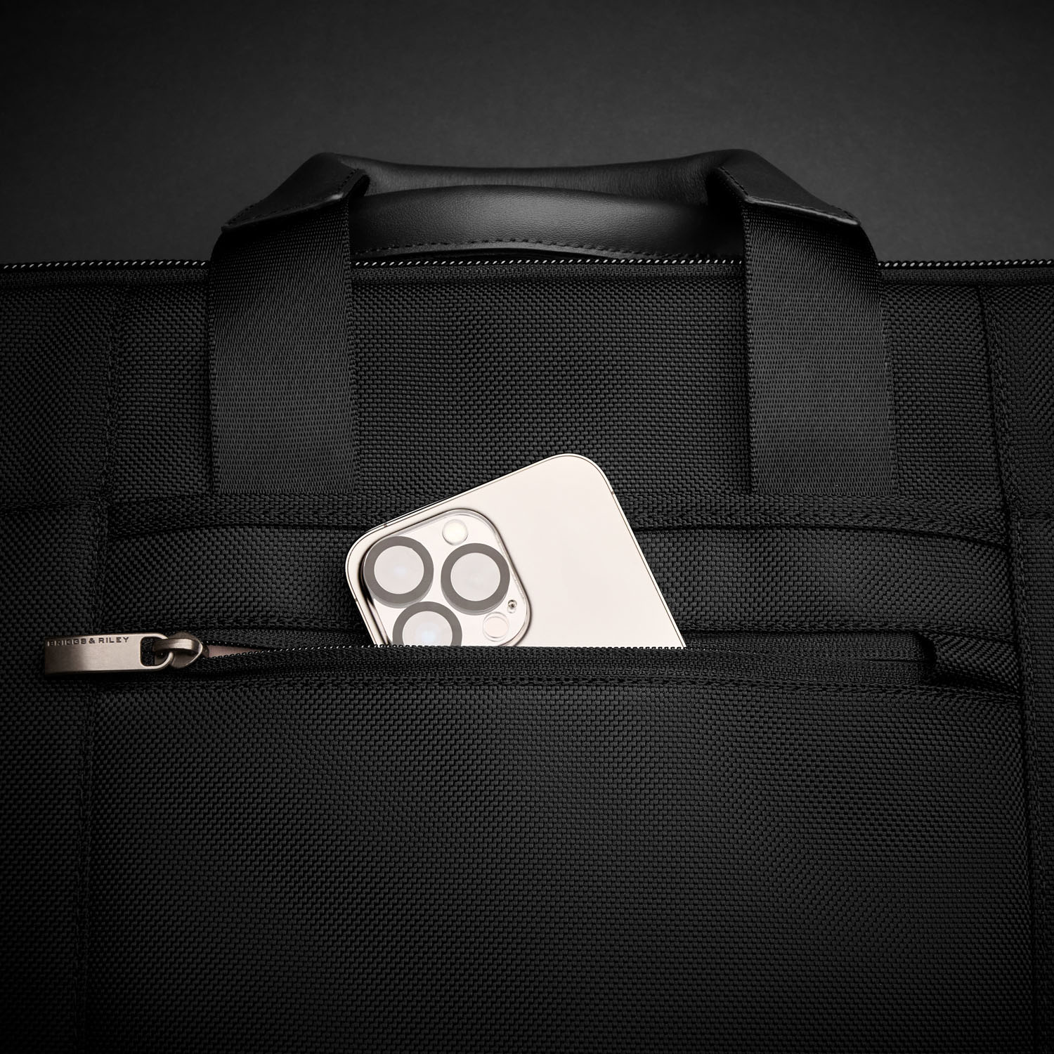 Briggs & Riley Business 2.0 Medium Expandable Brief Black