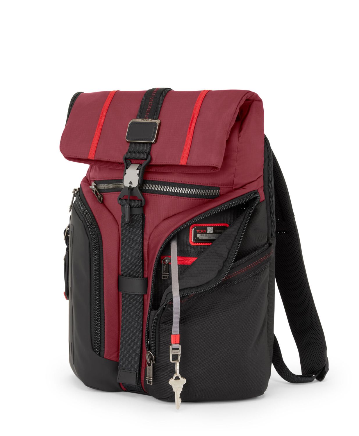 Tumi Alpha Bravo Logistics Rucksack mit Klappdeckel Desert Red Tumi Alpha Bravo Logistics Rucksack mit Klappdeckel Desert Red