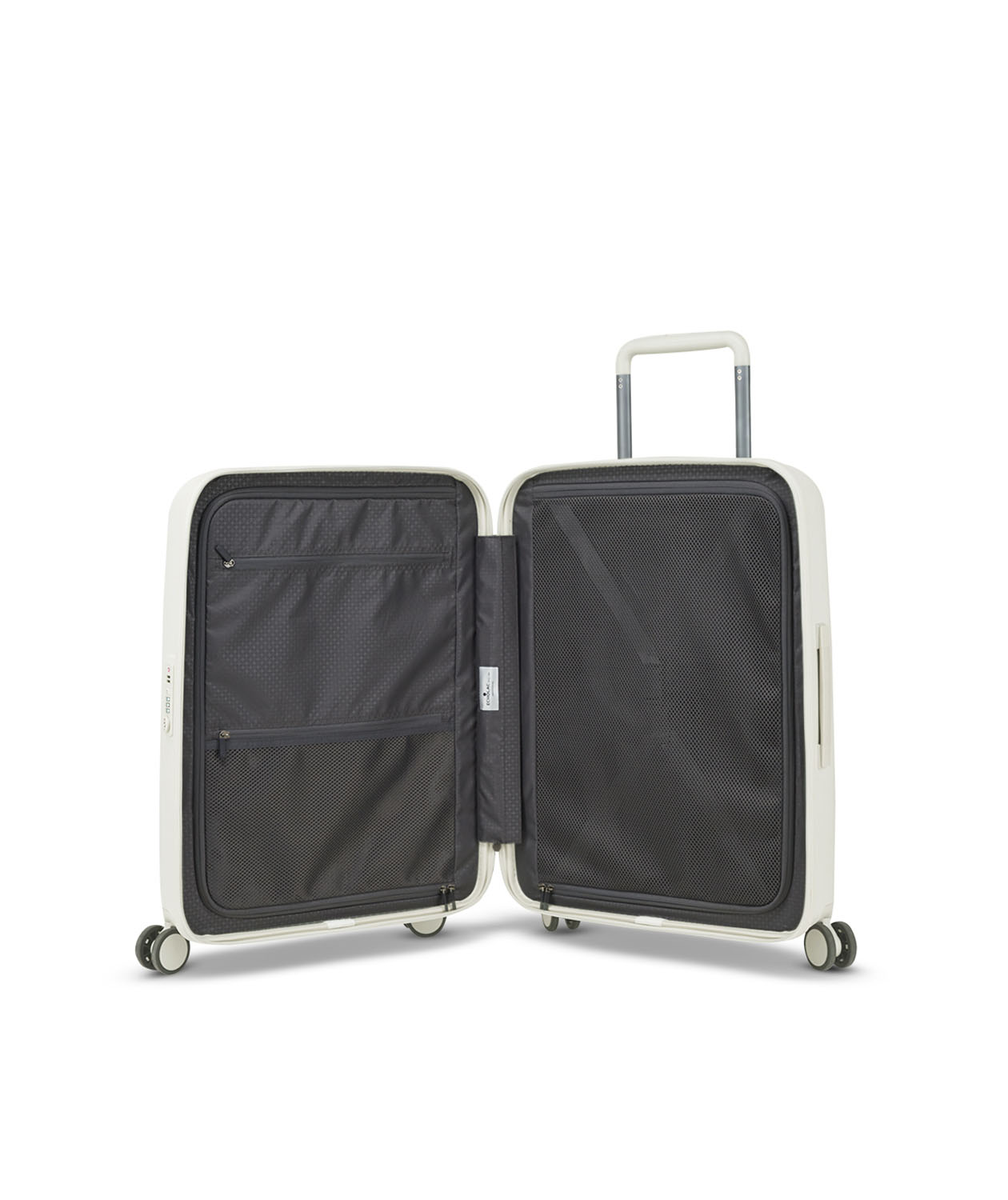 ECHOLAC Panda Koffer M 4-Rollen Ivory White