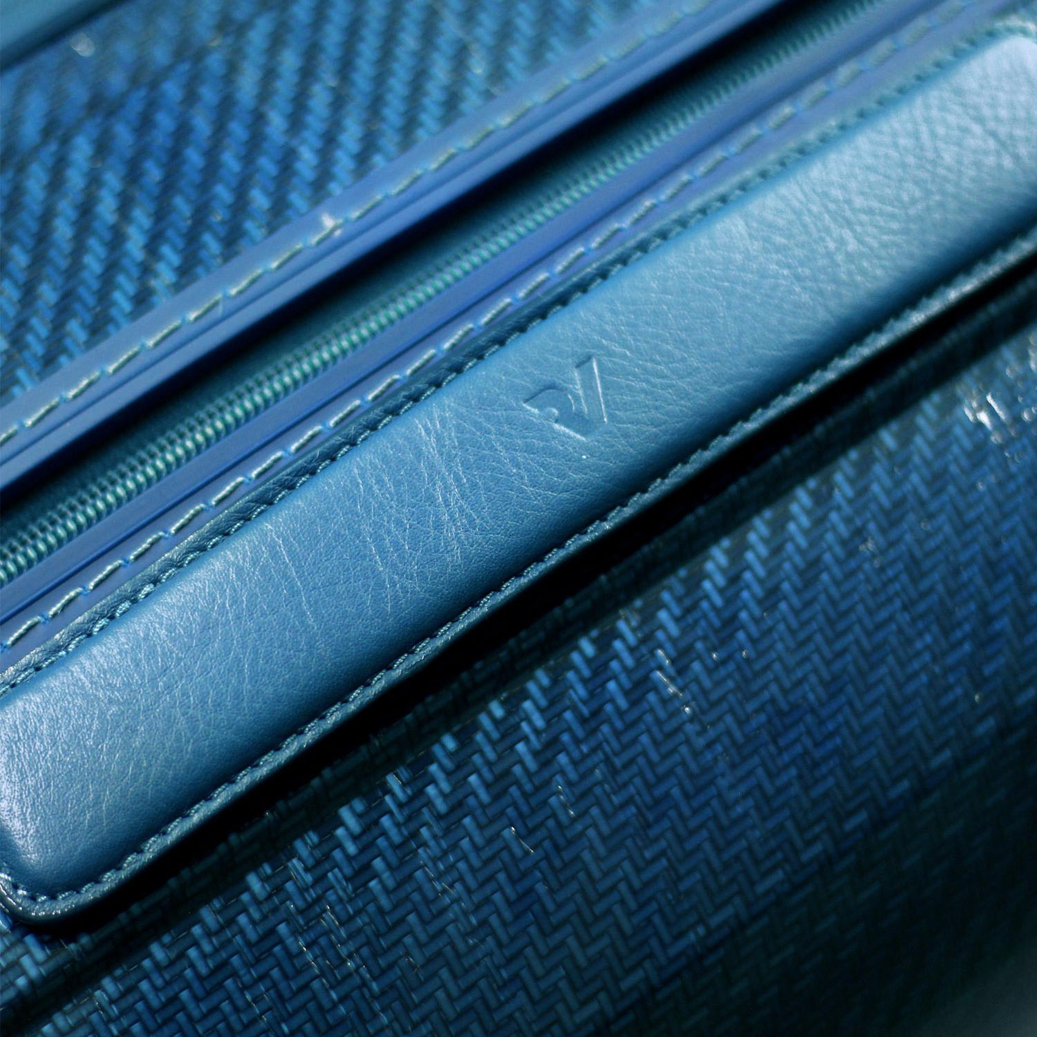 Roncato WE ARE GLAM Cabin Trolley S 4R Blau Roncato WE ARE GLAM Cabin Trolley S 4R Blau