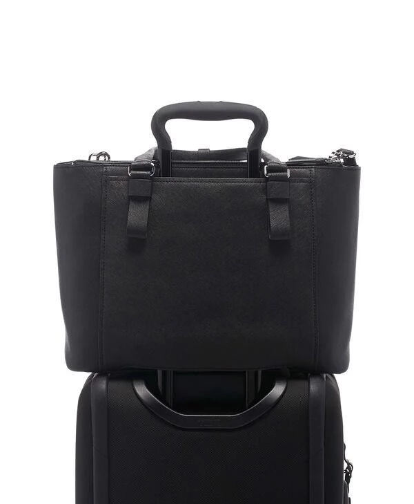 Tumi Varek Park Leder-Tote Black Tumi Varek Park Leder-Tote Black