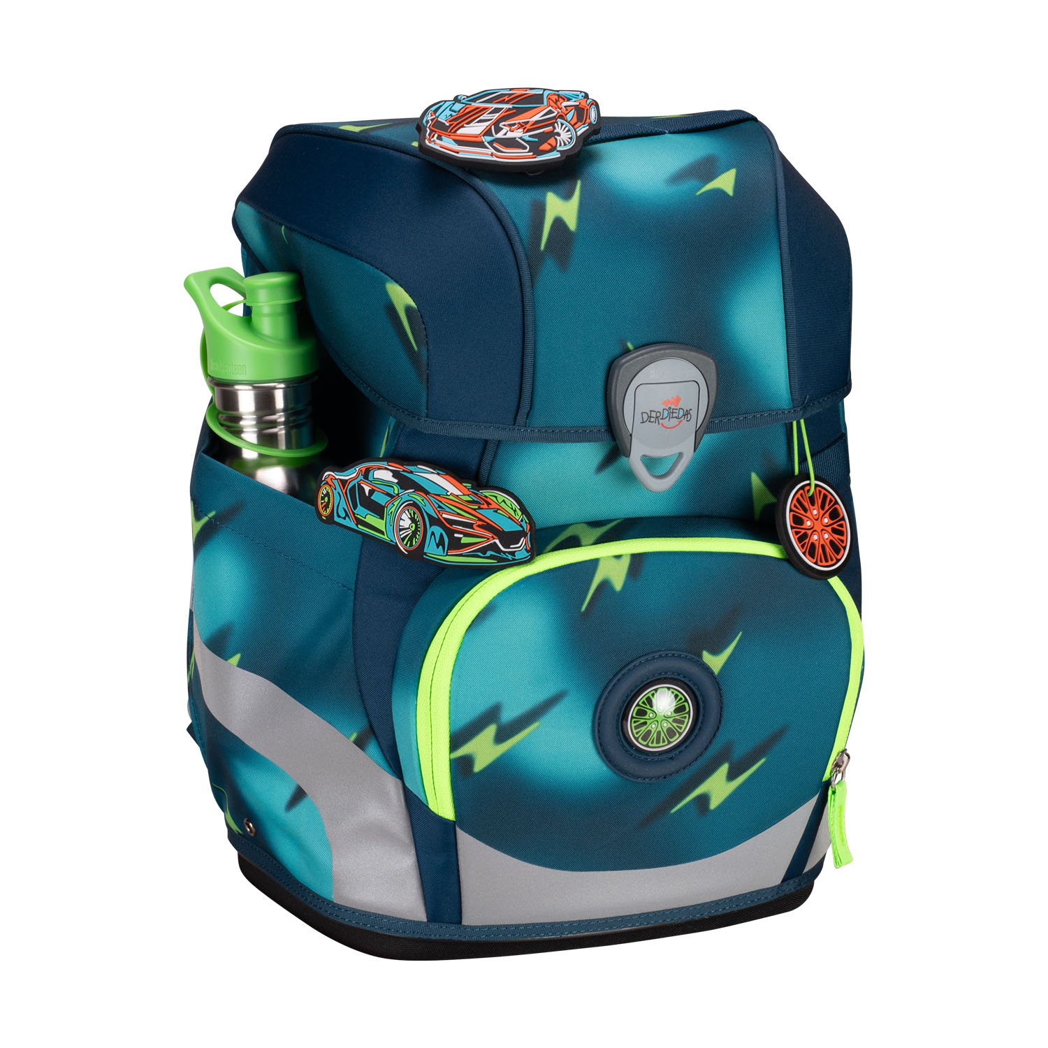 DerDieDas ErgoFlex Tiny Schulrucksack 5-teiliges Set Magic Light DerDieDas ErgoFlex Tiny Schulrucksack 5-teiliges Set Magic Light