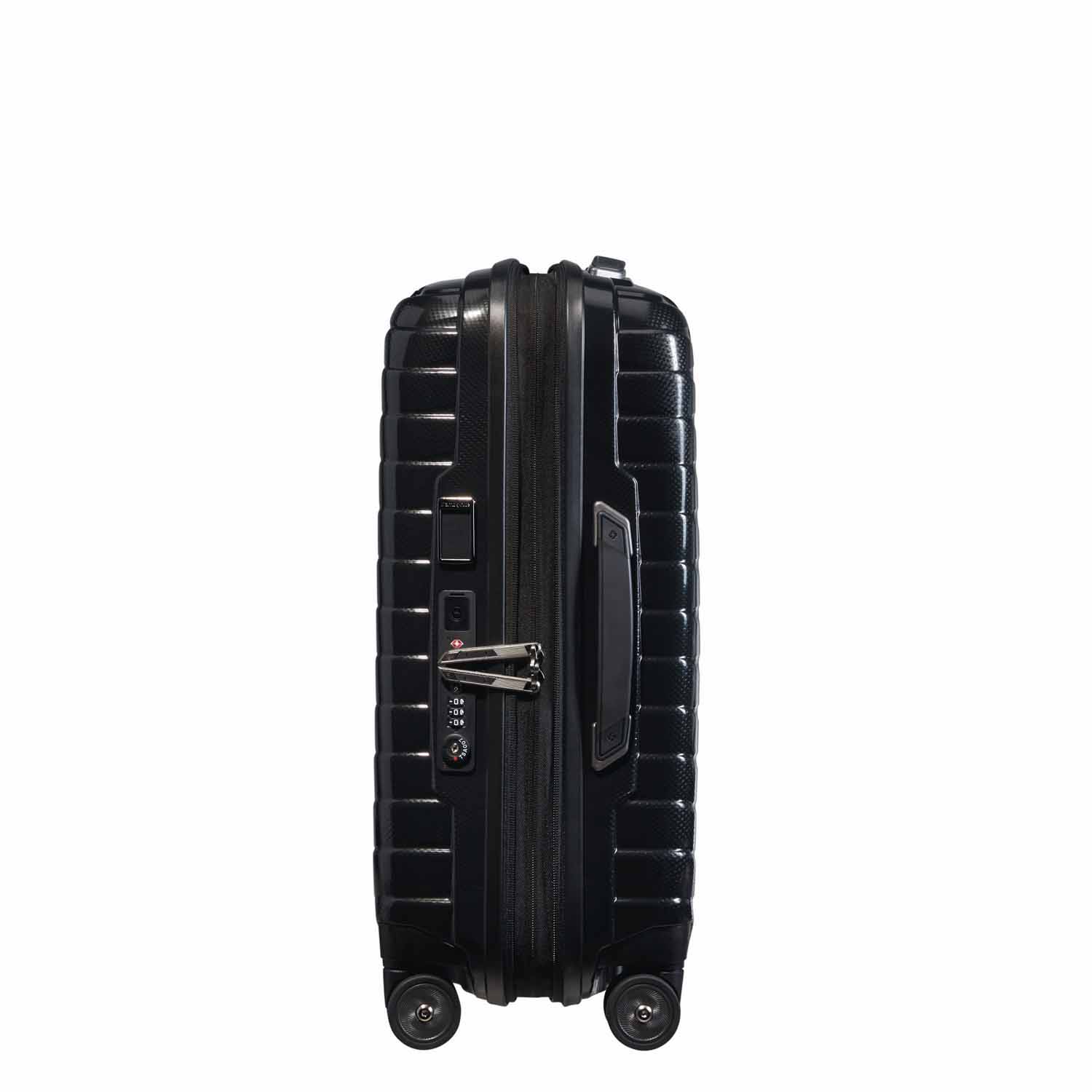 Samsonite Proxis Trolley mit 4 Rollen erweiterbar 55cm (20/23cm) + GRATIS HOTELGUTSCHEIN Schwarz Samsonite Proxis Trolley mit 4 Rollen erweiterbar 55cm (20/23cm) + GRATIS HOTELGUTSCHEIN Schwarz