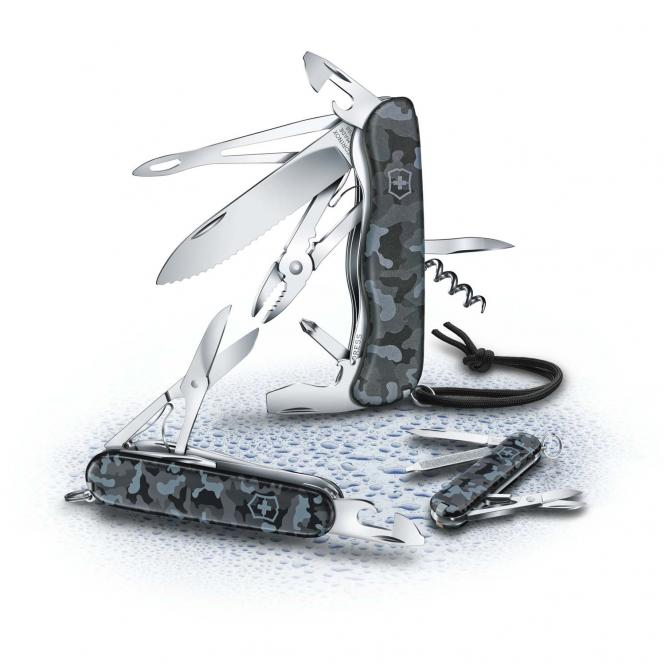 Victorinox Huntsman 15 Funktionen, Mittleres Taschenmesser Navy Camouflage Victorinox Huntsman 15 Funktionen, Mittleres Taschenmesser Navy Camouflage