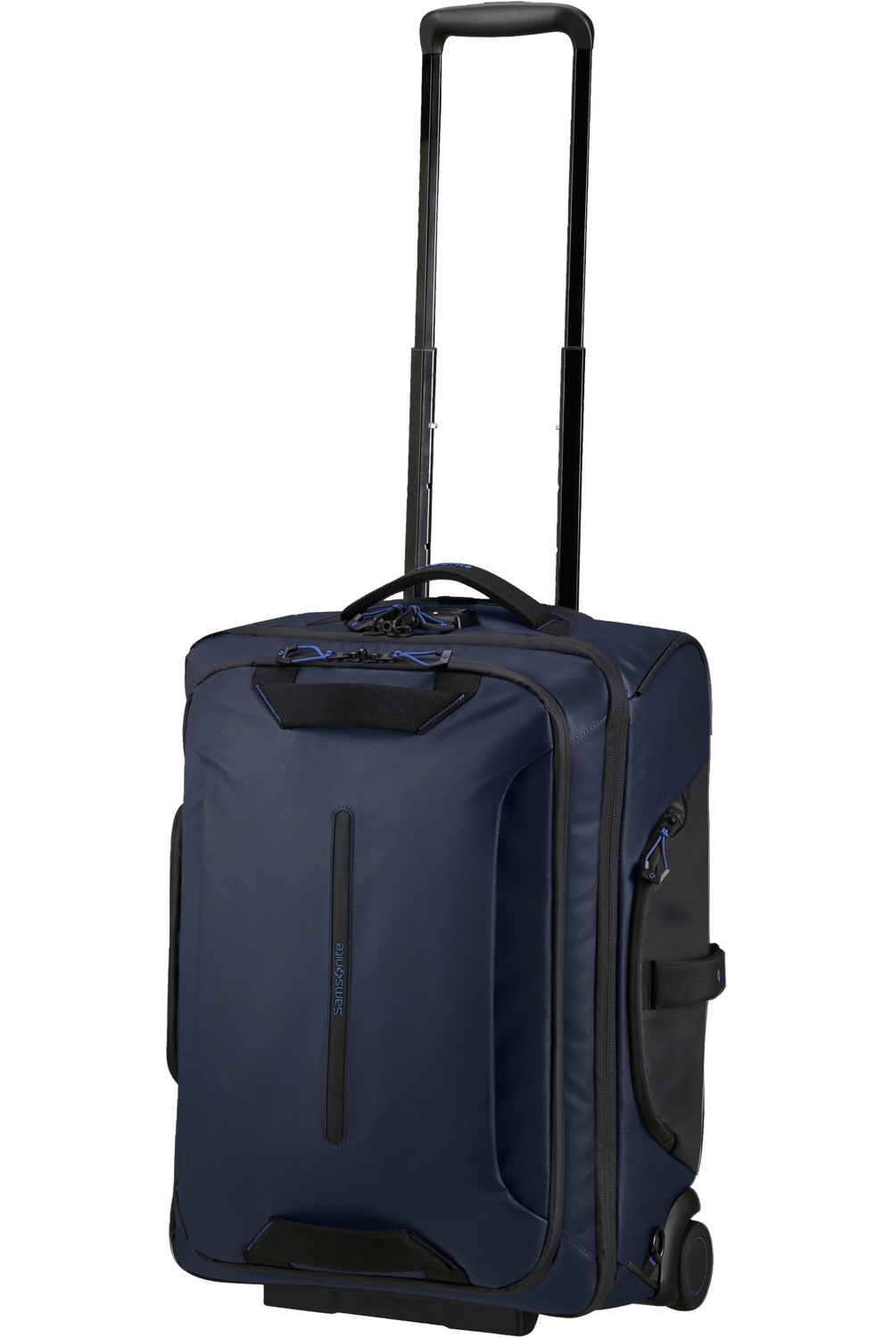 Samsonite Ecodiver Reisetasche/Rucksack mit Rollen 55cm + GRATIS HOTELGUTSCHEIN Blue Nights Samsonite Ecodiver Reisetasche/Rucksack mit Rollen 55cm + GRATIS HOTELGUTSCHEIN Blue Nights