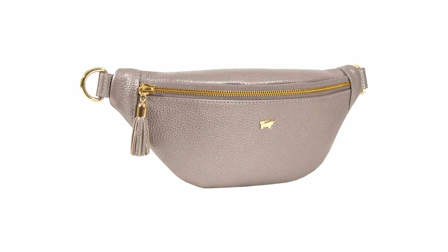 Braun Büffel Alessia Gürteltasche / Beltbag titan Braun Büffel Alessia Gürteltasche / Beltbag titan