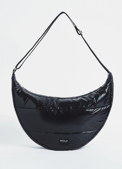 Wouf Quilted Collection Large Crossbody Bag -Glossy Wouf Quilted Collection Large Crossbody Bag -Glossy