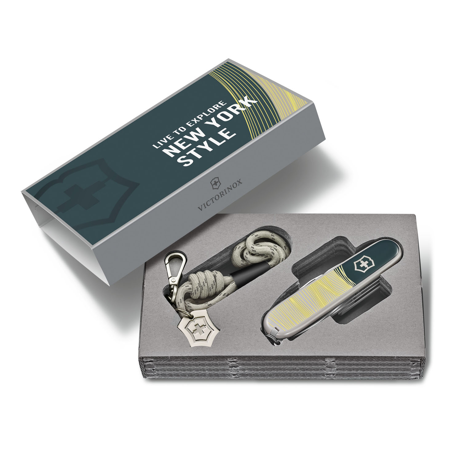 Victorinox Live to Explore Kollektion Companion 91mm, mittleres Taschenmesser New York Style Victorinox Live to Explore Kollektion Companion 91mm, mittleres Taschenmesser New York Style