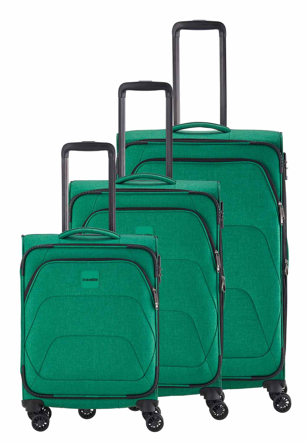 Travelite Adria 3-tlg. 4w Koffer-Set L/M/S