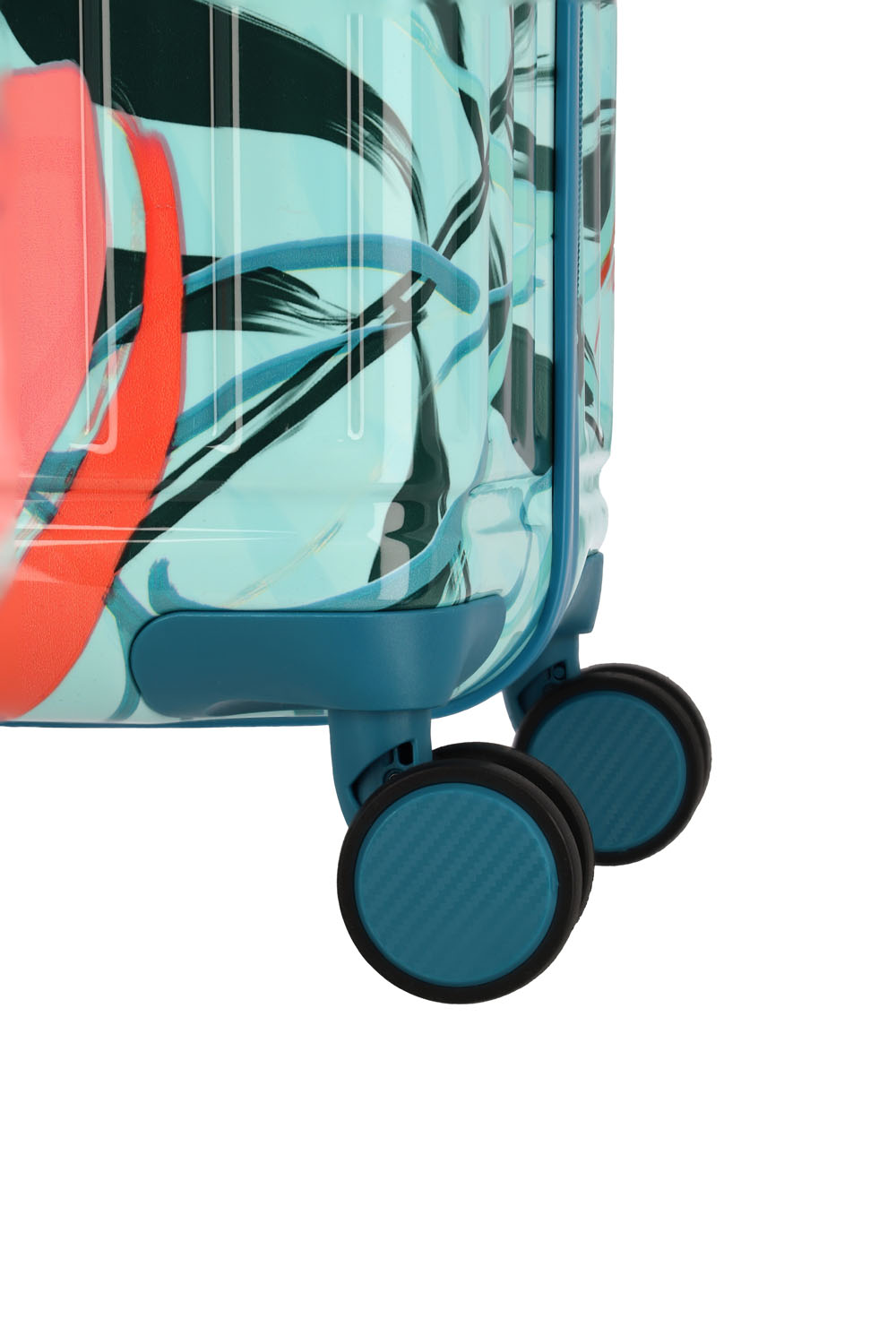 Travelite Cruise 4-Rad Trolley S Türkise Lilie