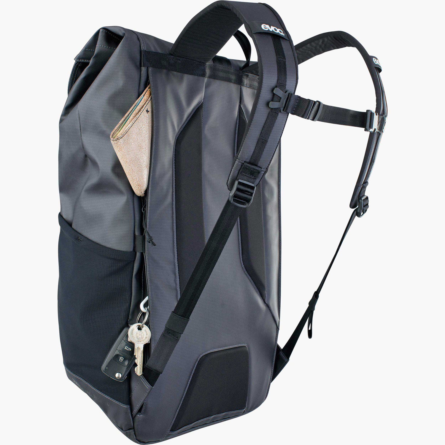 evoc DUFFLE Backpack 26 Carbon Grey - Black