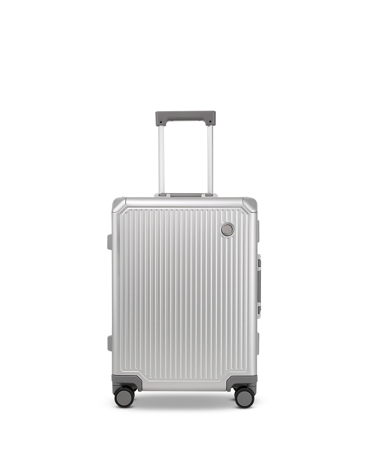 ECHOLAC Shogun Classic Aluminium-Handgepäck Koffer S 4-Rollen Silver ECHOLAC Shogun Classic Aluminium-Handgepäck Koffer S 4-Rollen Silver