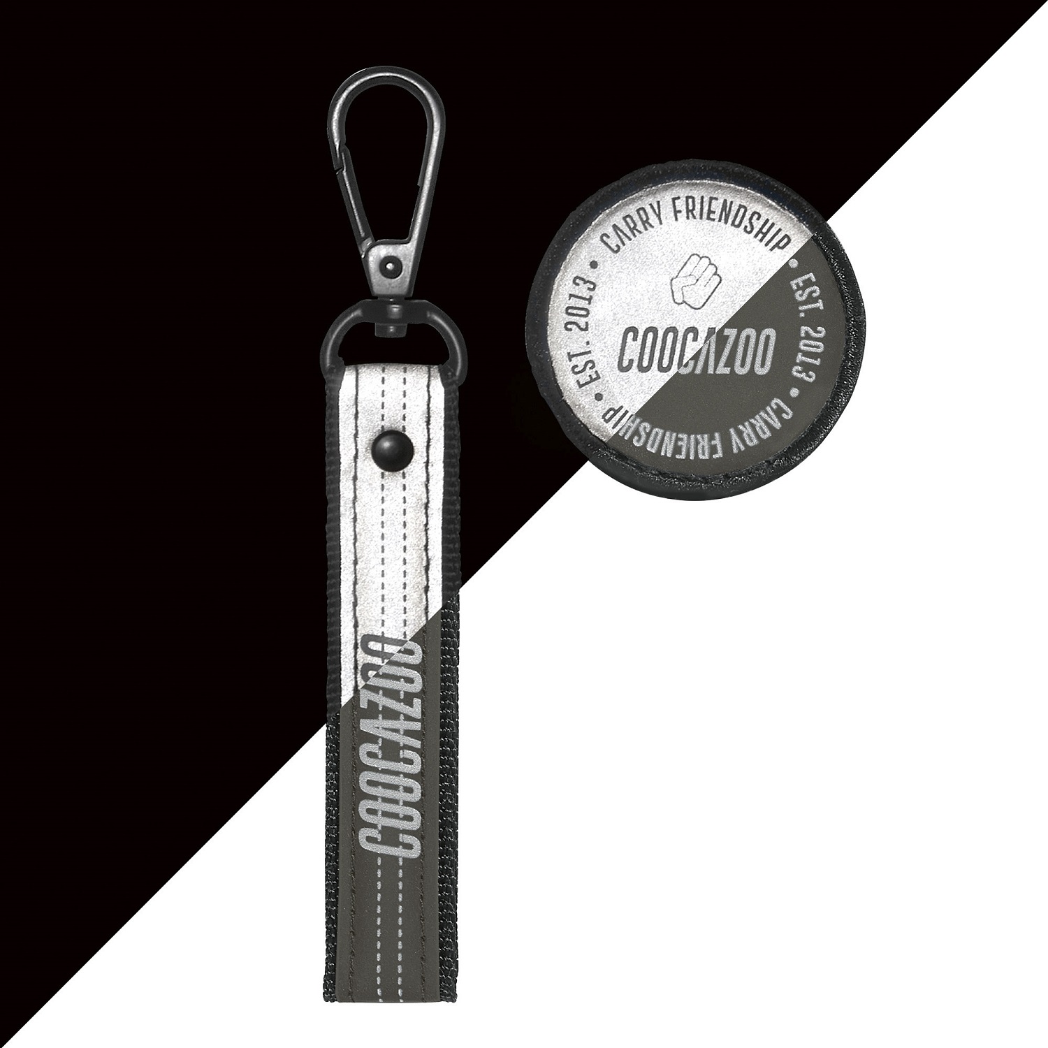 Coocazoo Zubehör COLOUR UP-Set Reflective Silver