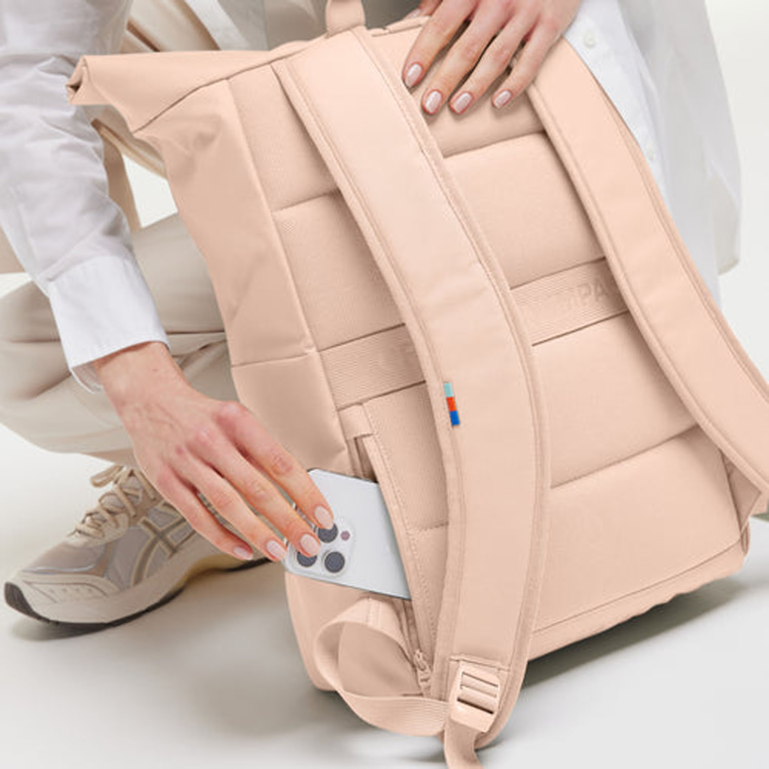 GOT BAG Rolltop Easy pearl monochrome GOT BAG Rolltop Easy pearl monochrome