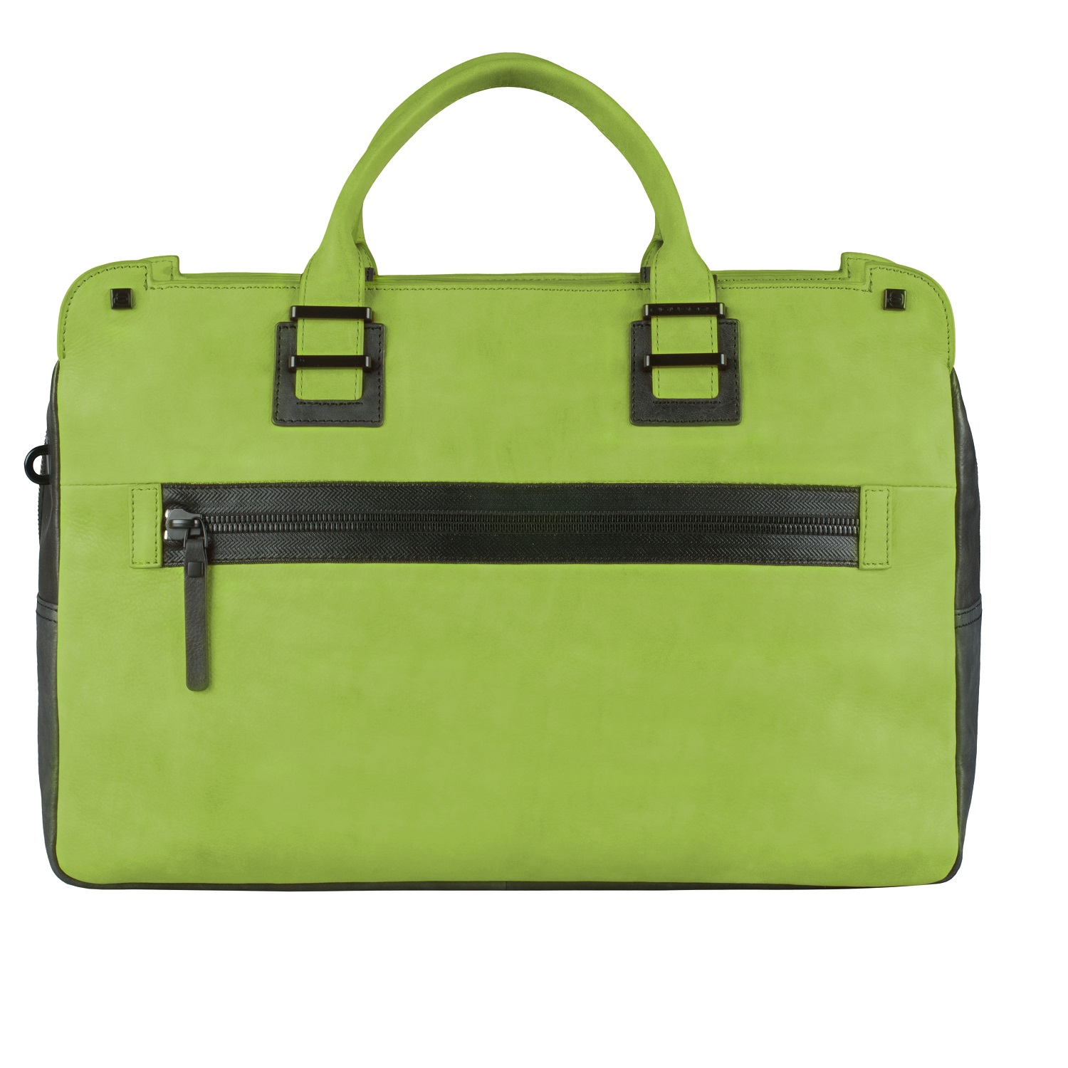 Piquadro TAU Doppelgriff-Laptoptasche mit Front-tasche green Piquadro TAU Doppelgriff-Laptoptasche mit Front-tasche green