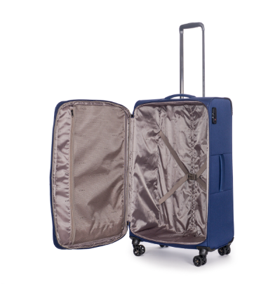 Stratic Strong Trolley M, 4 Doppelrollen, erweiterbar navy Stratic Strong Trolley M, 4 Doppelrollen, erweiterbar navy