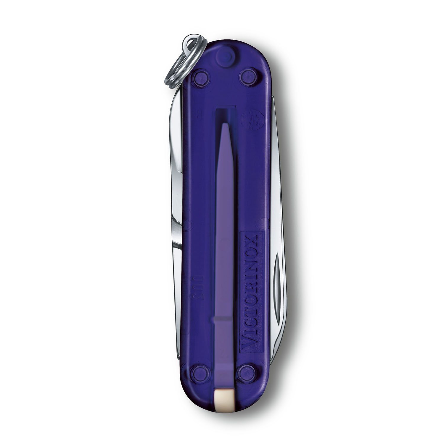 Victorinox Classic SD 7 Funktionen, kleines Taschenmesser Persian Indigo