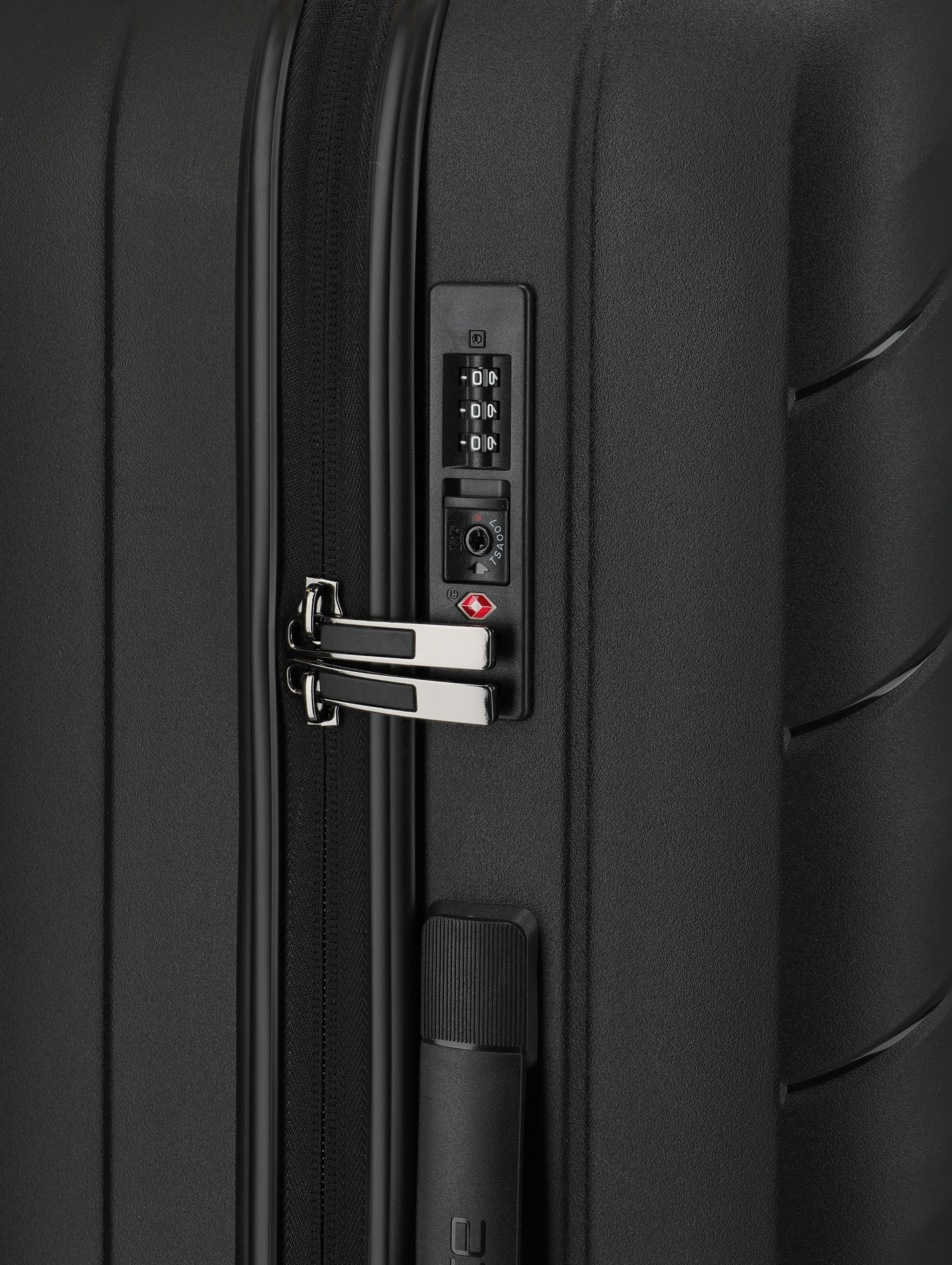 Travelite Burano Trolleyset 4w L/M/S black