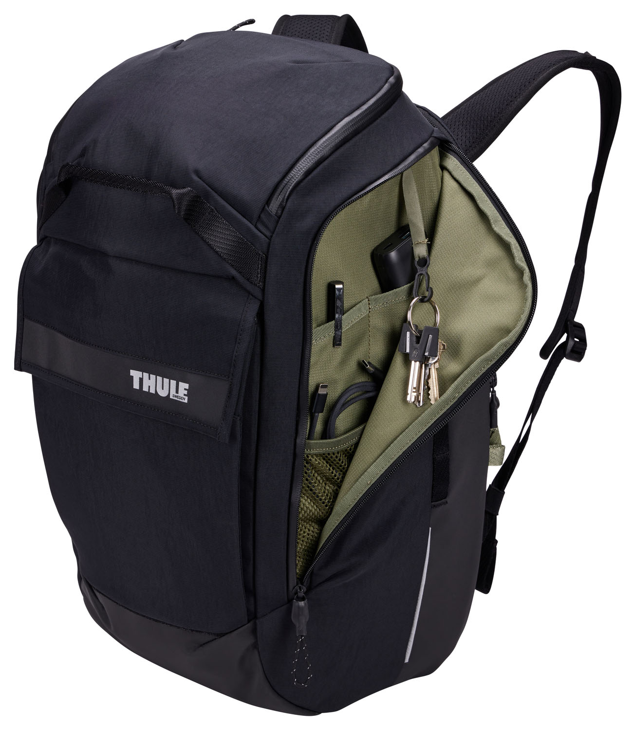 THULE Paramount Fahrradpacktasche und Rucksack 26L Black THULE Paramount Fahrradpacktasche und Rucksack 26L Black