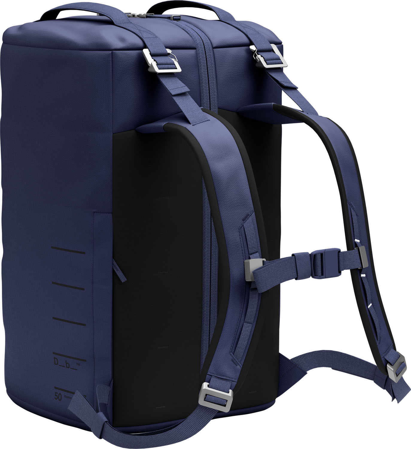 D_b_ Roamer Pro Split Duffel / Backpack 50L Blue Hour D_b_ Roamer Pro Split Duffel / Backpack 50L Blue Hour