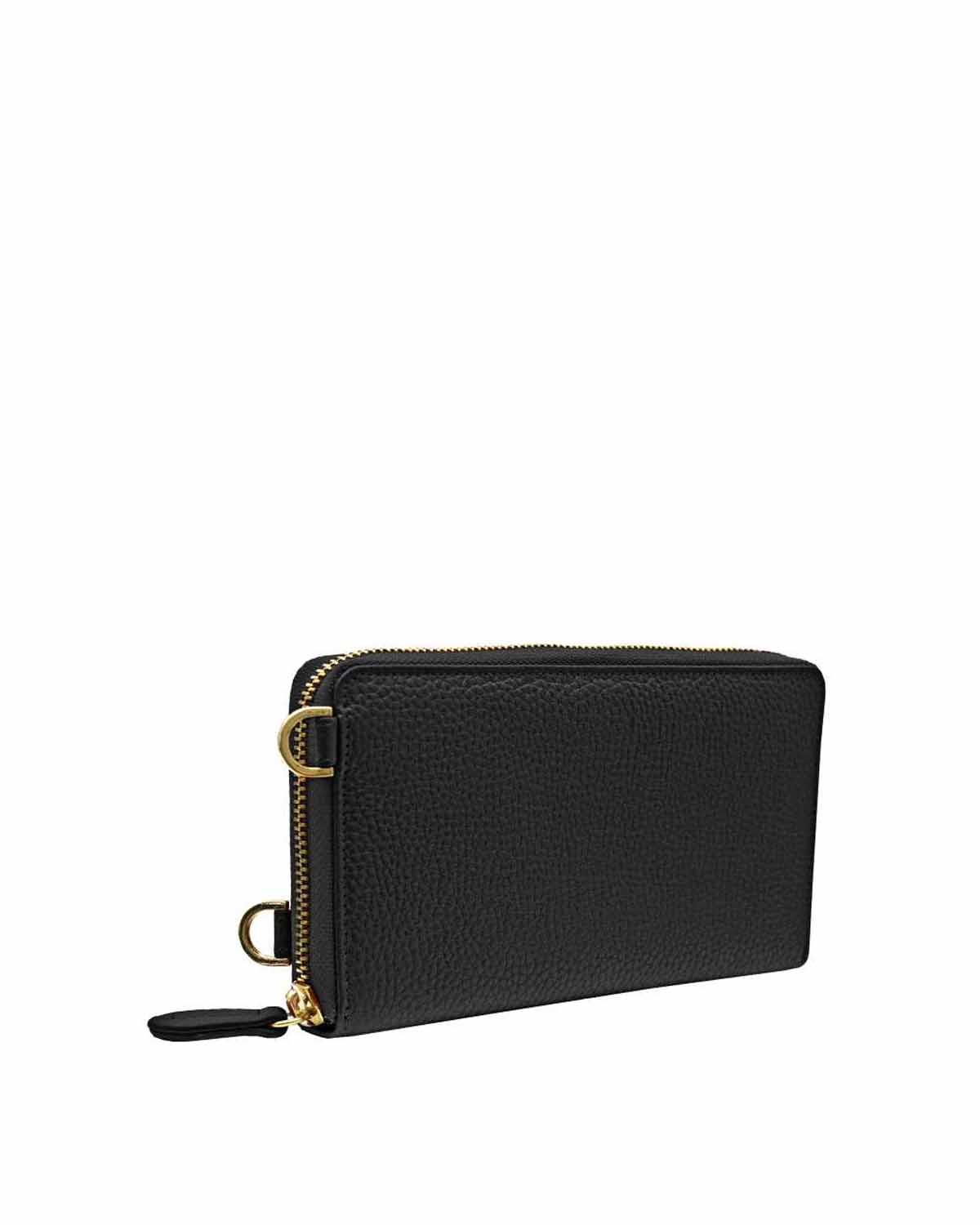 Braun Büffel ASTI RFID RV-Geldbörse mit Handyfach schwarz