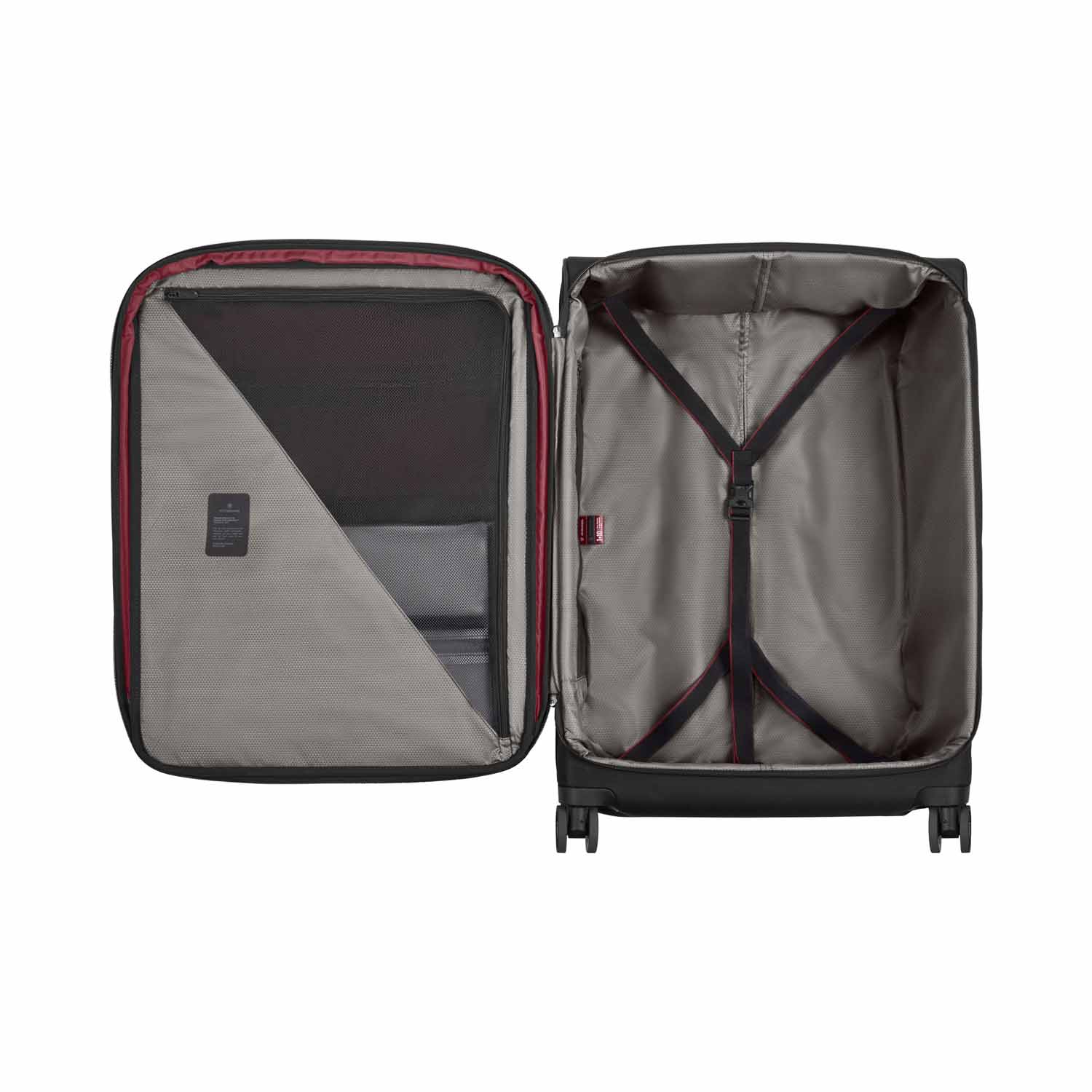 Victorinox Crosslight Large Softside Case 4-Rollen, erweiterbar Schwarz Victorinox Crosslight Large Softside Case 4-Rollen, erweiterbar Schwarz