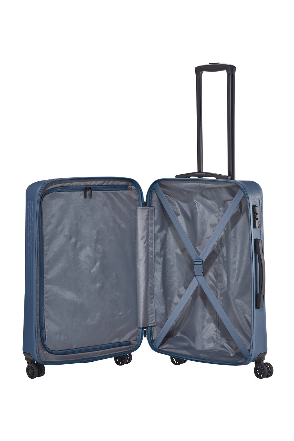 Travelite BALI Trolley M 4-Rollen Blau