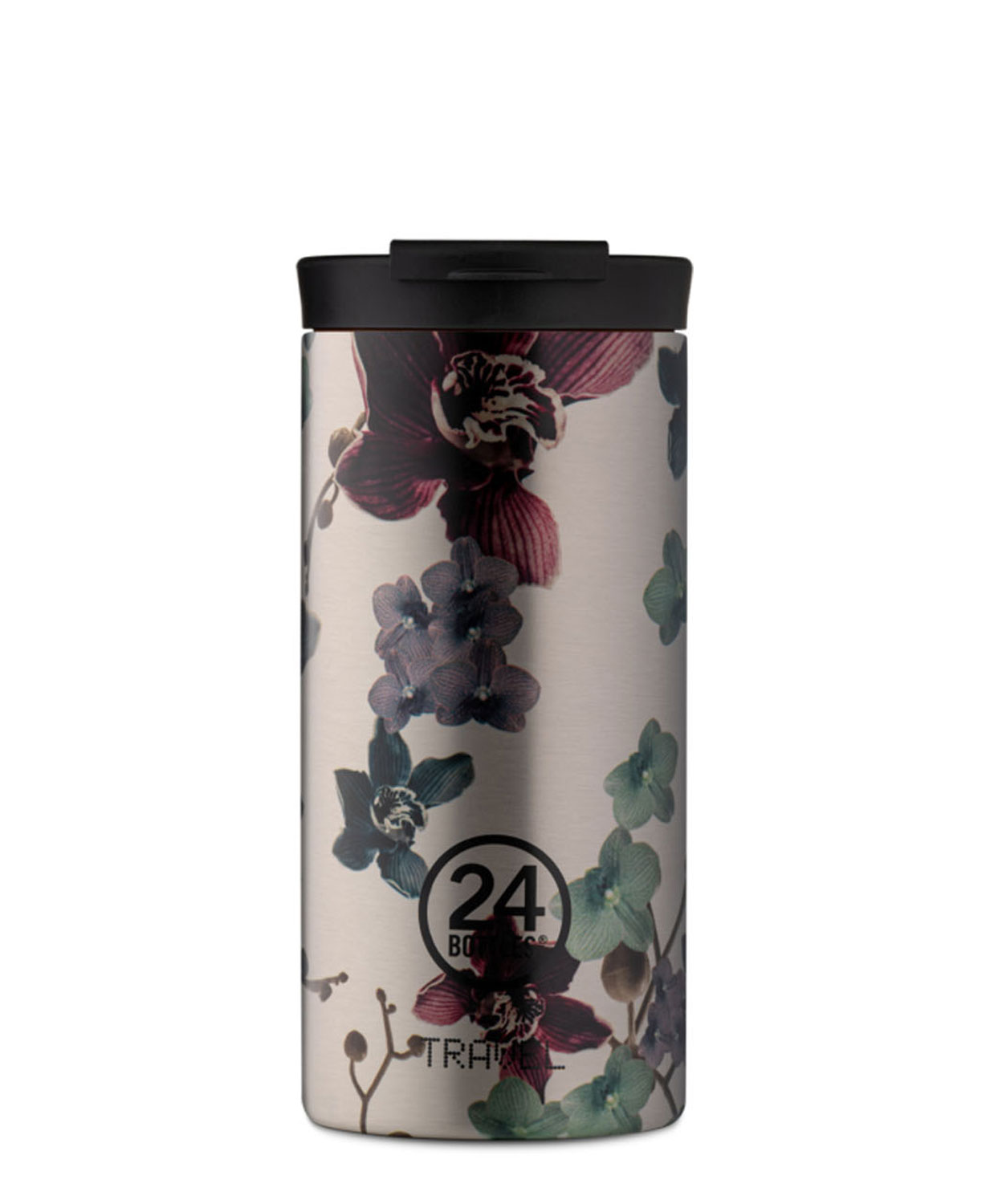 24Bottles® Travel Tumbler Floral 600ml Virtue 24Bottles® Travel Tumbler Floral 600ml Virtue