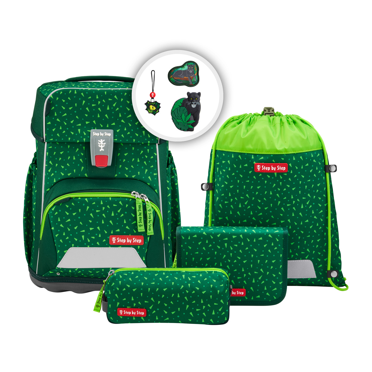 Step by Step BASIS Schulranzen 5-teiliges Set, Kollektion 2026 Step by Step BASIS Schulranzen 5-teiliges Set, Kollektion 2026
