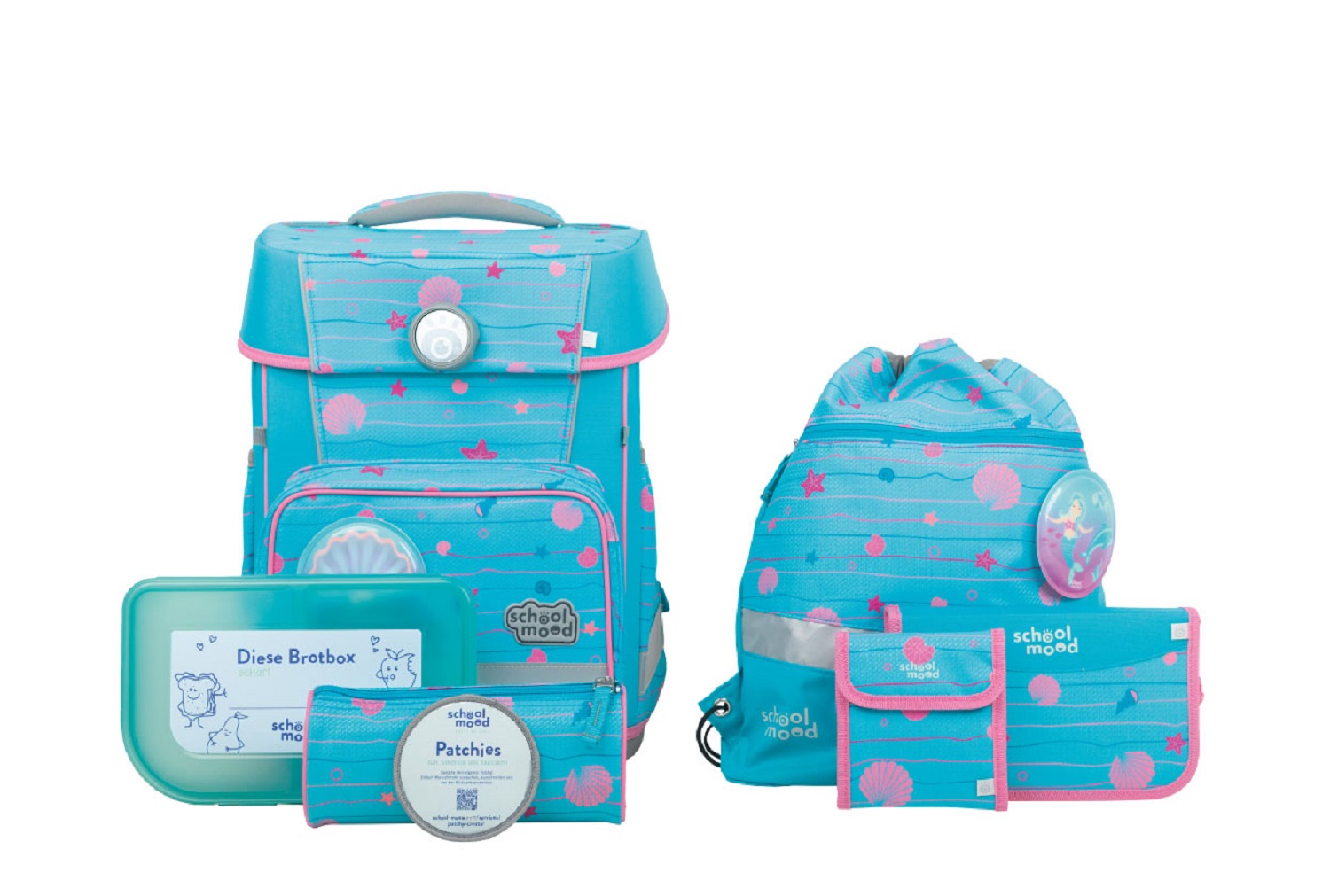 School-Mood Champion 7-tlg. Schulranzenset