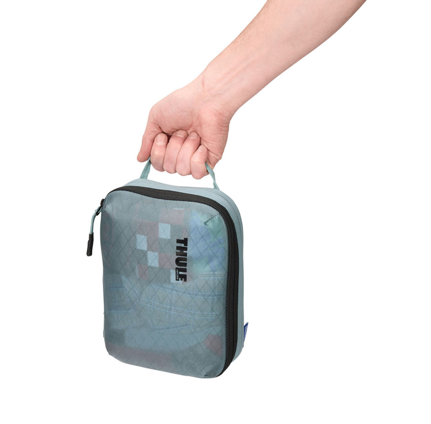 THULE Packing Cube Compression Small Pond Gray