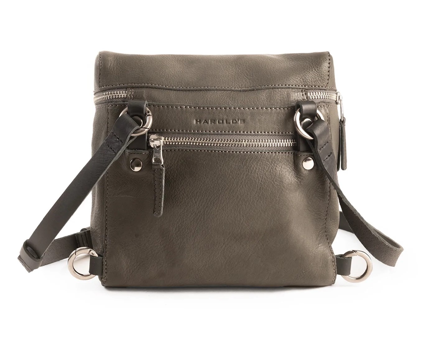 Harold's Box kleine Schultertasche/Rucksack taupe