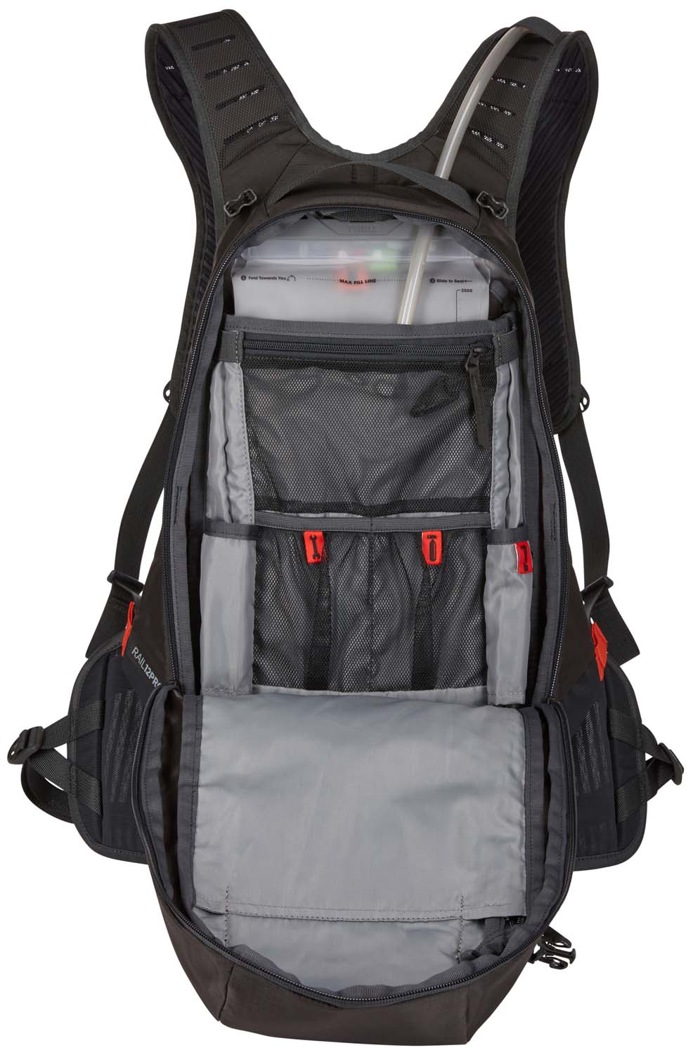THULE Rail 12L Pro Trinkblasenrucksack Obsidian