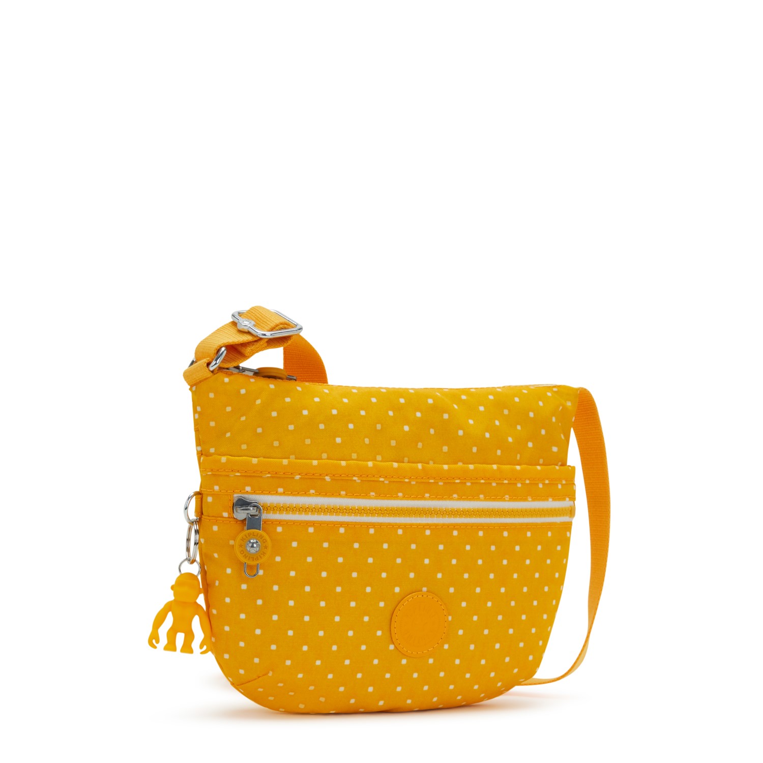 Kipling Arto S Kleine Umhängetasche Soft Dot Yellow Kipling Arto S Kleine Umhängetasche Soft Dot Yellow