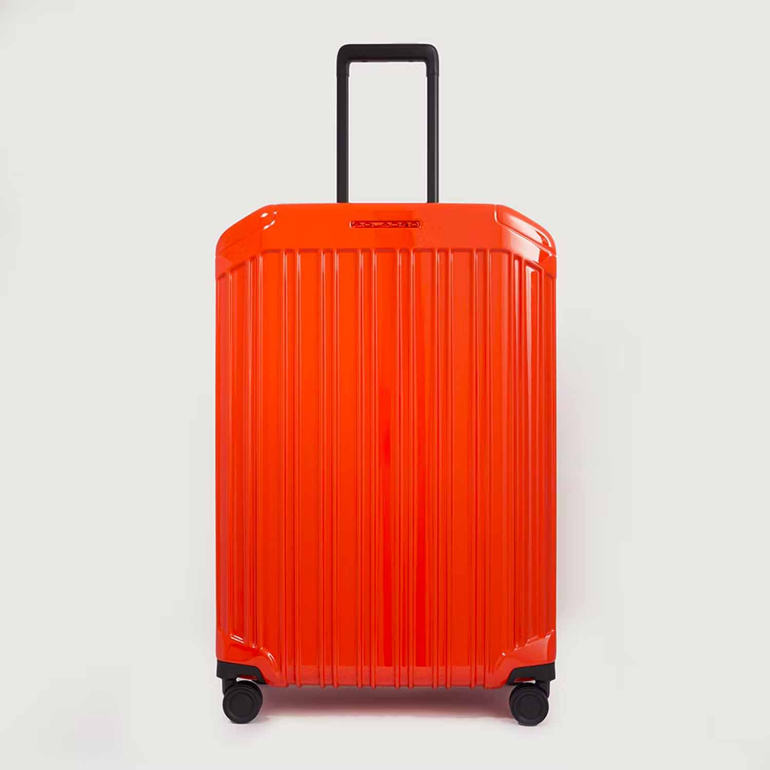 Piquadro PQ-Light 4-Rollen Trolley Koffer 69cm; glänzend Orange Piquadro PQ-Light 4-Rollen Trolley Koffer 69cm; glänzend Orange