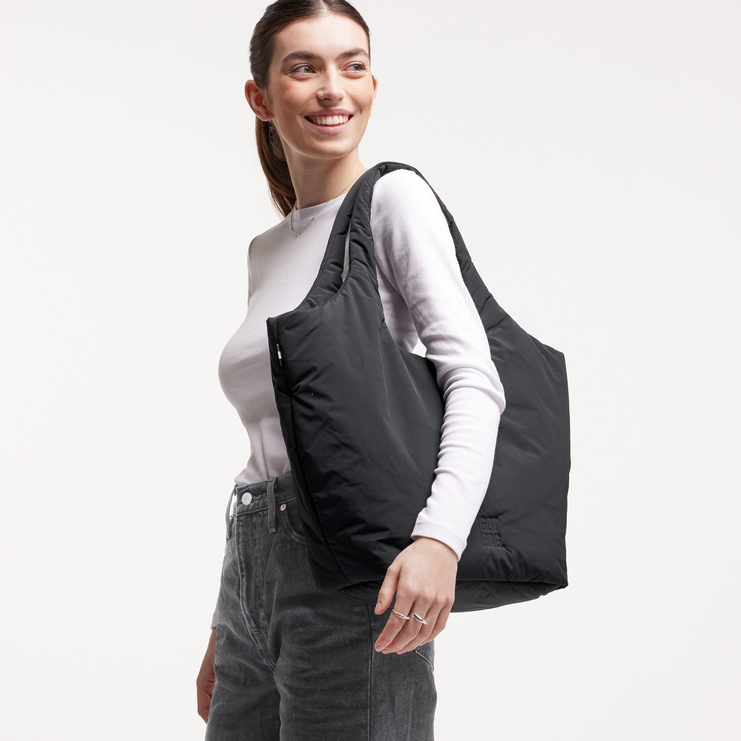 GOT BAG Cloud Tote Bag Monochrome black