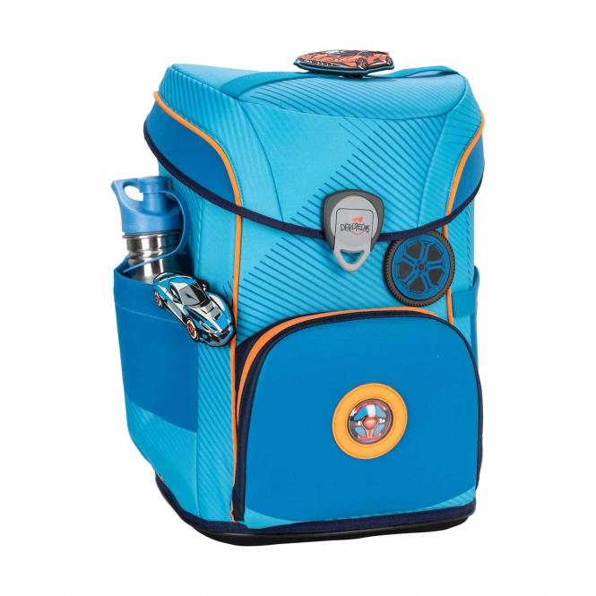 DerDieDas ErgoFlex EASY Exklusiv "Superflash" Schulrucksack-Set 5-teilig mit Sportbeutel Supercar DerDieDas ErgoFlex EASY Exklusiv "Superflash" Schulrucksack-Set 5-teilig mit Sportbeutel Supercar