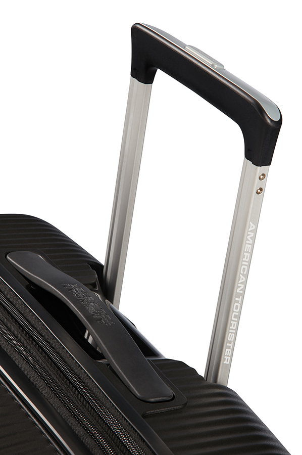 American Tourister Soundbox Trolley S 4R 55cm, erweiterbar Bass Black