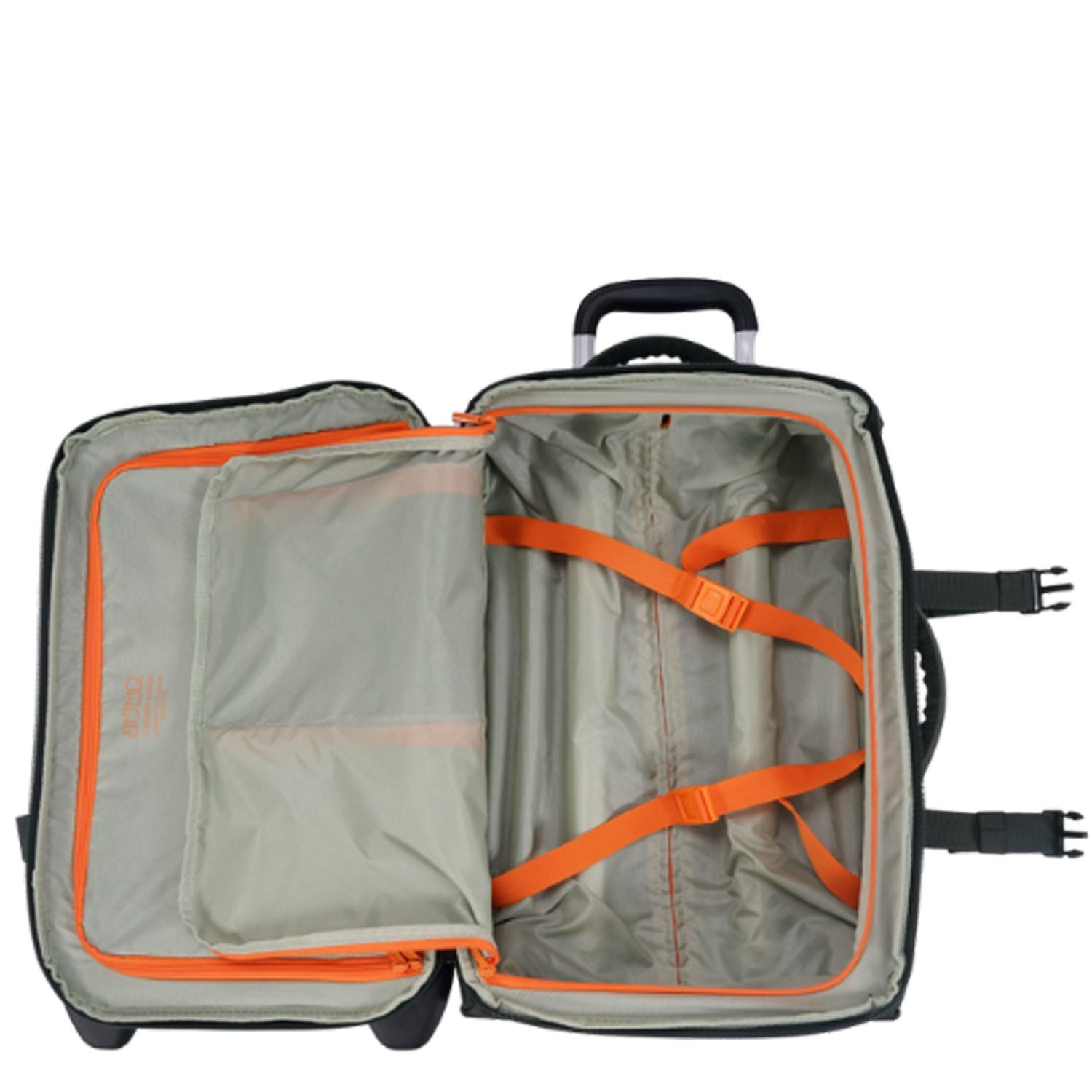 JUMP Moorea 2 Kabinentasche mit 2 Fächer, 2-Rollen Kaki JUMP Moorea 2 Kabinentasche mit 2 Fächer, 2-Rollen Kaki