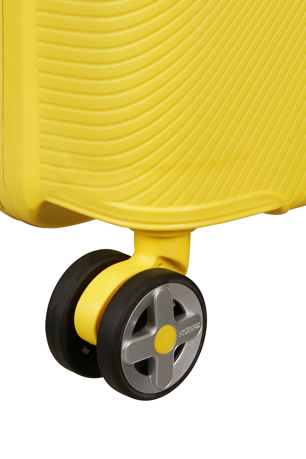 American Tourister StarVibe Trolley 67cm mit 4 Rollen, Erweiterbar + GRATIS HOTELGUTSCHEIN Electric Lemon